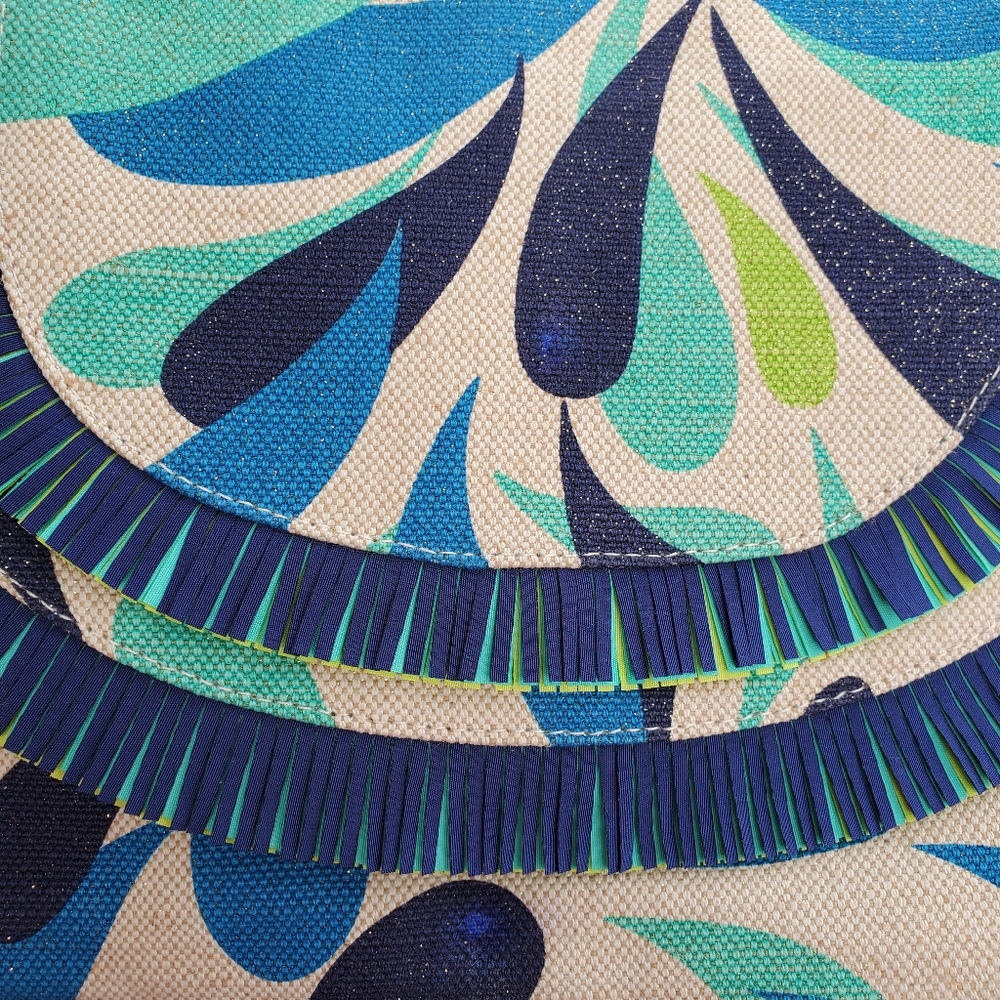 Vera Bradley Summer School Fringe RFID Wristlet - Picture 5 of 15